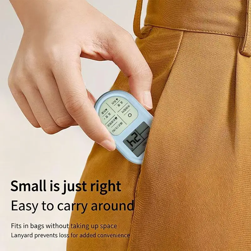 Universal Replacement AC Remote Control Mini Portable Glow Buttons LCD Screen Fits Majority of AC Brands