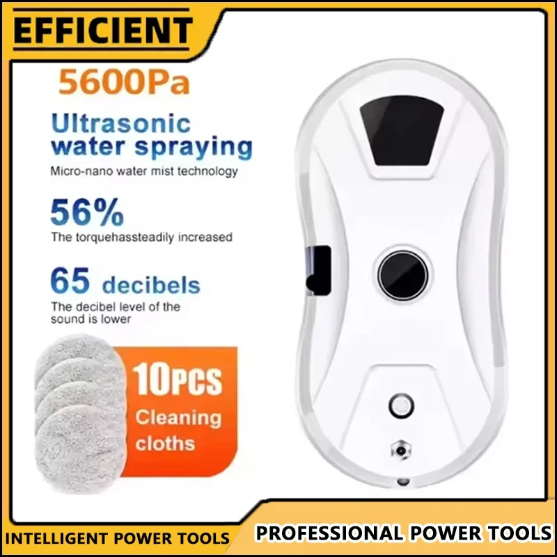 

Автоматический электрический интеллектуальный робот для мытья окон, двухсторонний очиститель стекла для высоких зданий, легкие домашние работы