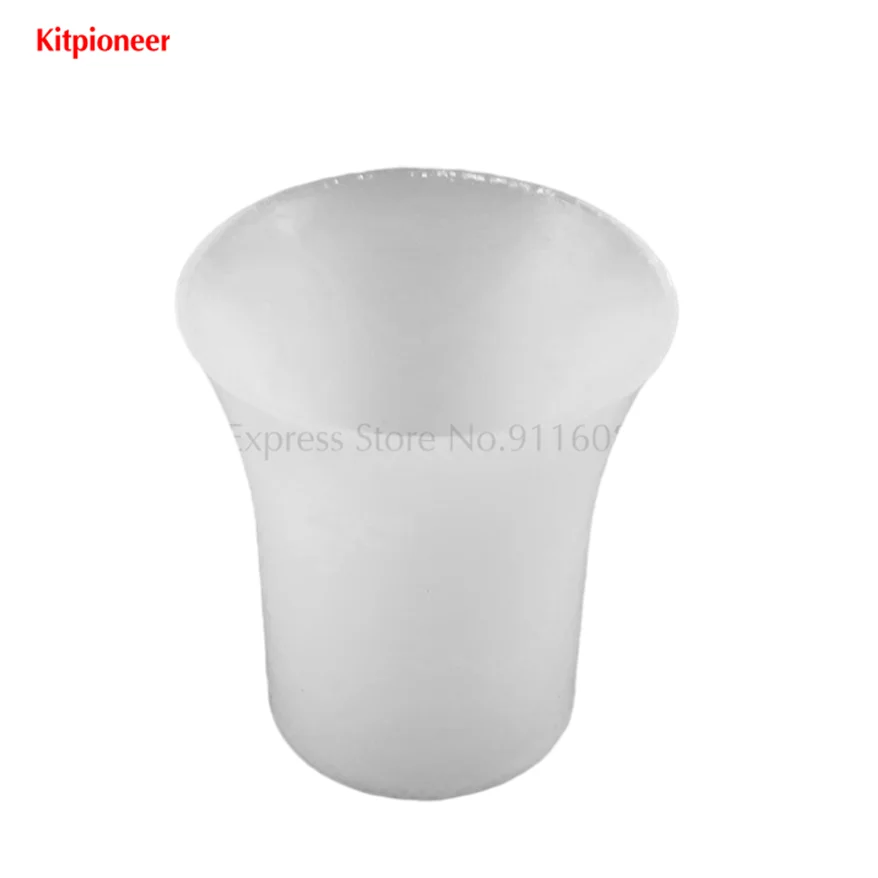 Silicone Sealing Tube Sleeve Trumpet Shaped Seal Ring Spare Part Soft Ice Cream Machine Accessory Height 48mm