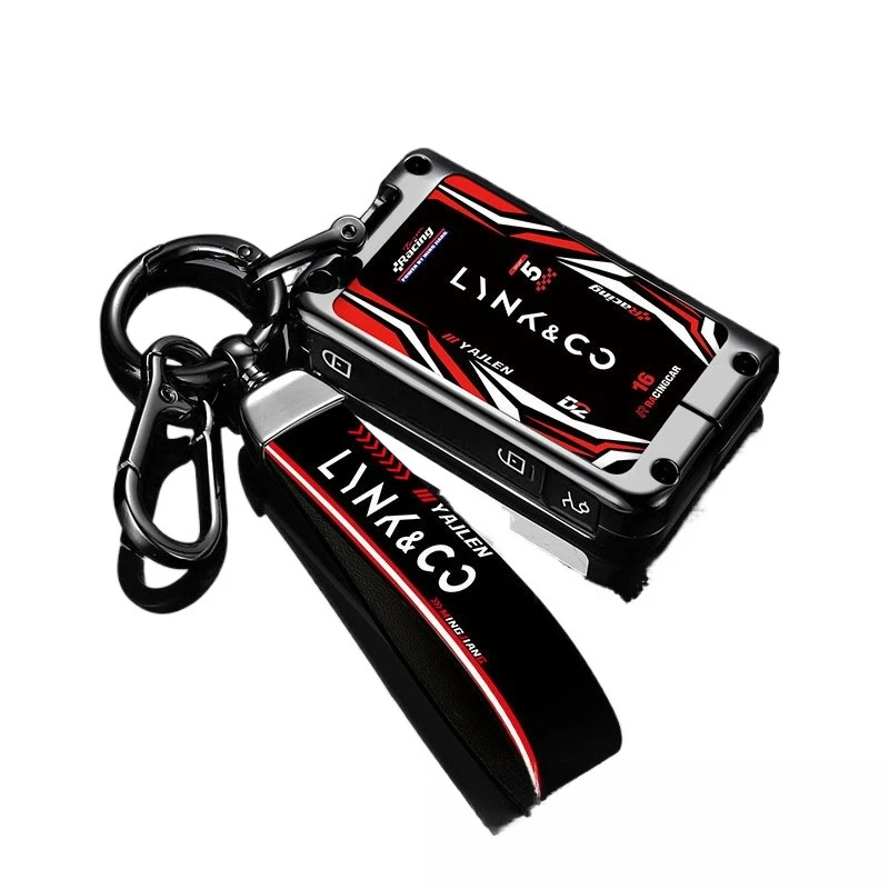 

Premium Zinc Alloy Key Cover Case for Lynk & Co 08/03/02/01/06/09 - Protective Key Fob Shell Keybag Keychain