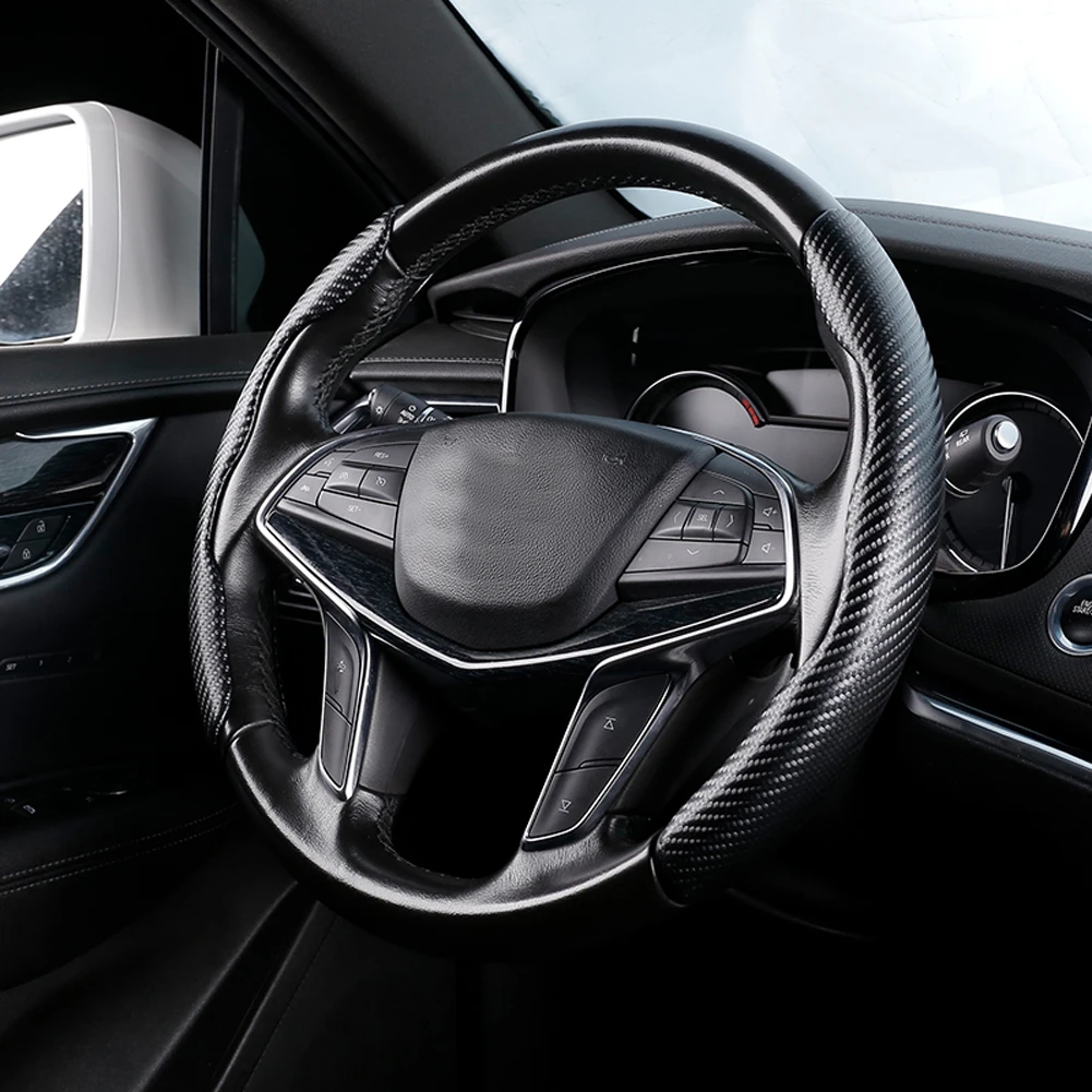 

Brand New Tools Car Steering Car Steering Wheel Cover Wheel Cover Newest Non-Slip Reliable Right Useful Left，right