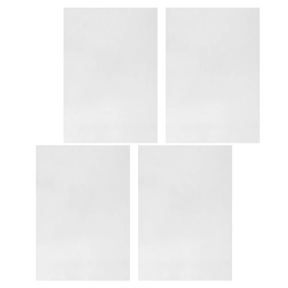 4 قطعة ليلة متوهجة الحرارة يتقلص ورقة لينة شفافة فارغة تقلص ورقة DIY بها بنفسك الحرفية صنع العرض آمنة رائحة الحرة المواد #2