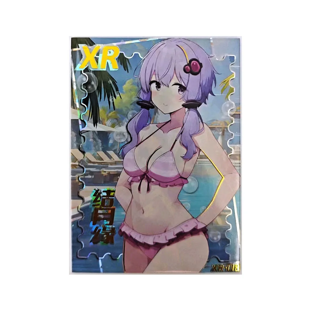 Anime Goddess Tales XR Yor Forger Barbara Kamisato Ayaka Paimon Boys Games Toys Collectible Cards Birthday Gifts Board Games