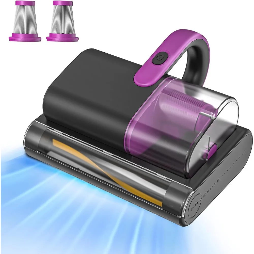 

Пылесос для матрасов Bear, Пылесос для кровати с УФ-подсветкой 253,7 нм, 140 ° F Нагрев, HEPA-фильтр, сильное всасывание 15 кПа