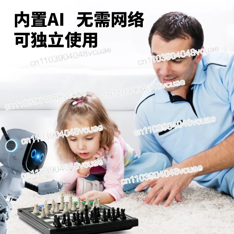 لعبة رقعة الشطرنج الإلكترونية للرجال مقابل لعبة لاعبين مدرب جيد لتعلم الشطرنج الإنجليزي الألماني