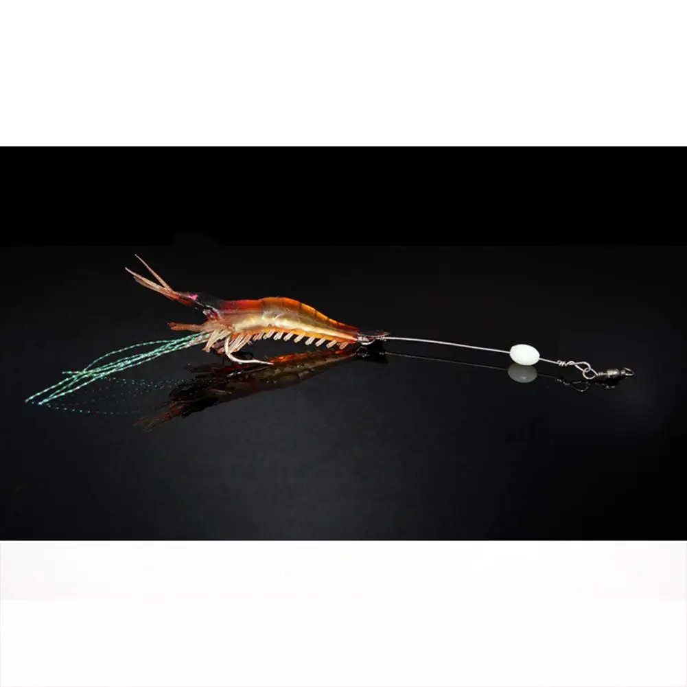 

Soft Lure 9cm/6g Fishing Luminous Shrimp Bait Artificial Fishing Simulation Prawn Lure Fishing Tackle