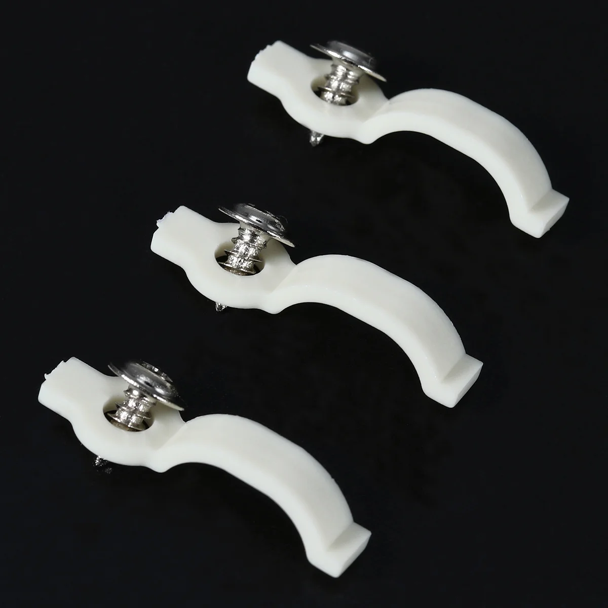 

100Pcs Strip Light Fixing Clip Ultra Thin Design Mounting Bracket for 10mm Wide Smd3528 3014 5050 5630 One-Side Fixing Clips