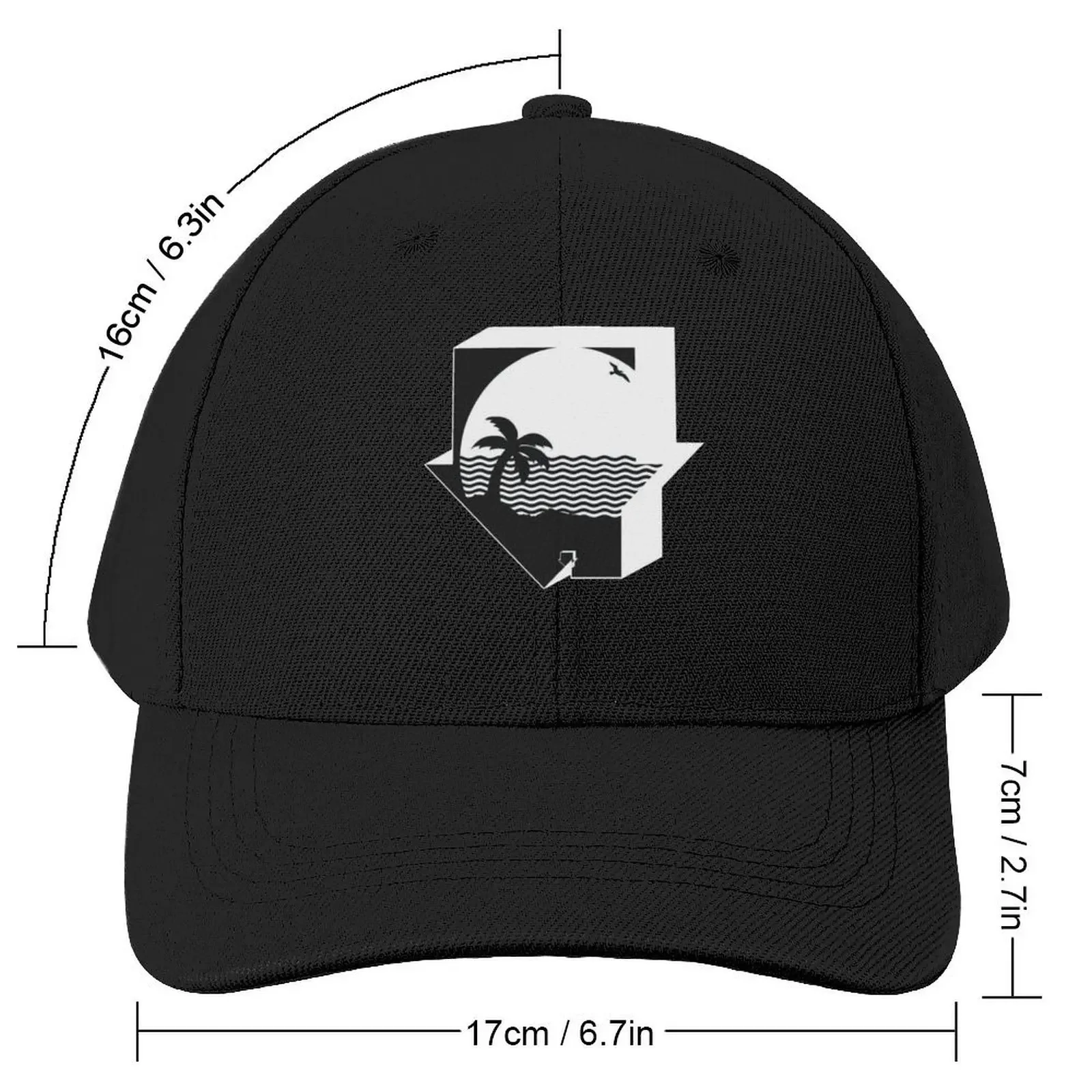 Rumah Kebalik Baseball Cap fashionable Beach Outing Designer Hat Women's Men's