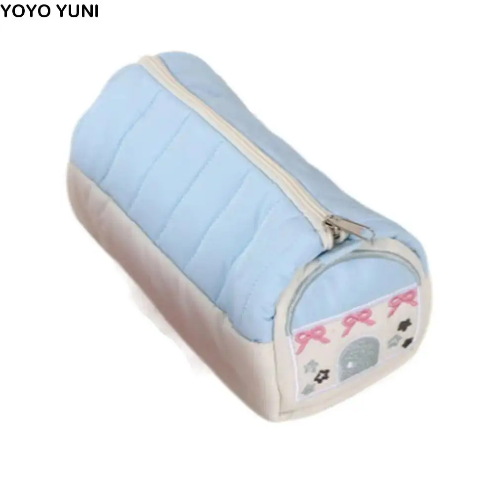 

Cute House Shaped Pencil Cases Multi Layer Large Capacity Pen Stationery Storage Bags Soft Creative Student Cosmetic Pouch