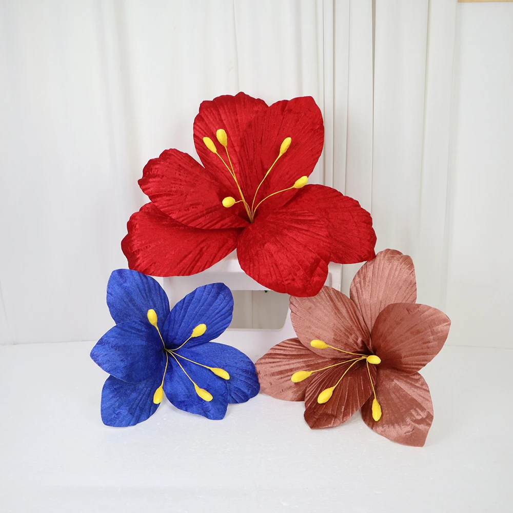 

Высококачественный искусственный большой бархатный османтус, свадебный декор, реквизит, украшение для сада, реквизит для фотосъемки на открытом воздухе, сценический орнамент