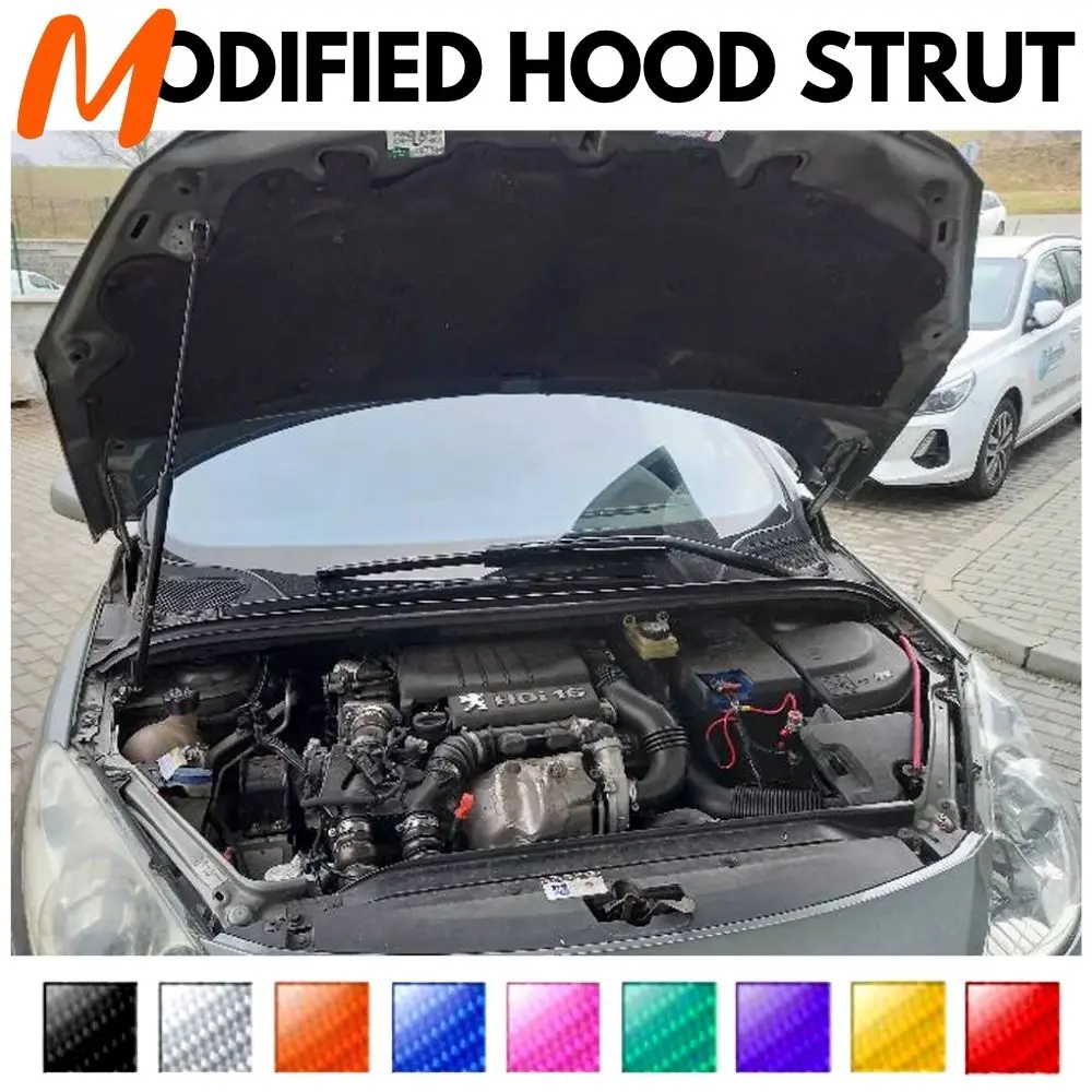 

Front Hood Struts forPeugeot 307 2001-2011 Shock Lift Supports Bonnet Gas Dampers Springs No-Drill