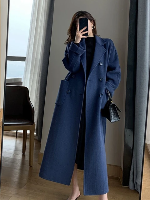 Women Wool Coat 2022 Coats Winter Coat for Women Trench Coats Winter Jacket Women Woolen Jackets Heavy Jackets Overcoat Female AliExpress