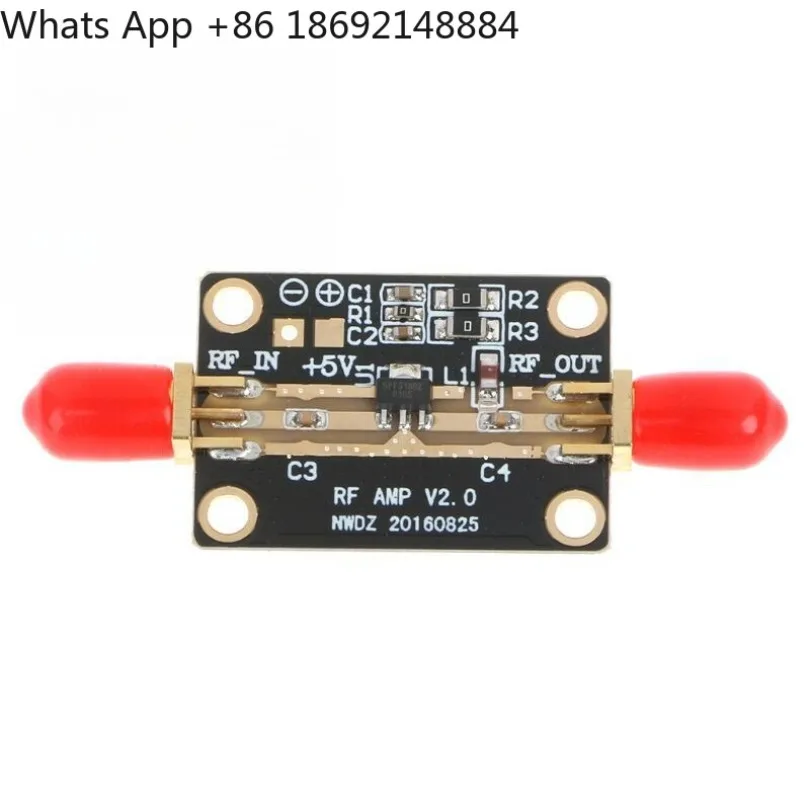 Ultra-low noise NF = 0.6dB high linearity 0.05-4 G wideband amplification LNA input as low as -110dBm Spot