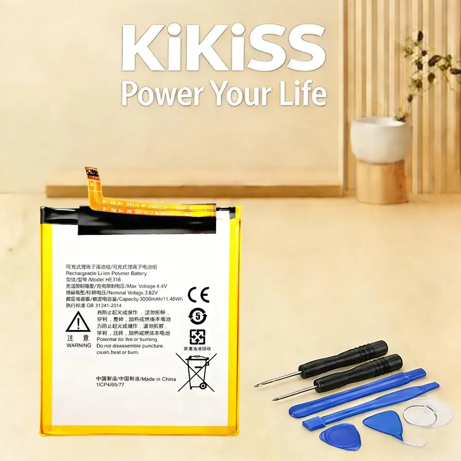 

Надежный аккумулятор 3000 мАч для мобильных телефонов Nokia 6 TA-1000 TA-1003 TA-1021 TA-1025 TA-1033 TA-1039 HE316