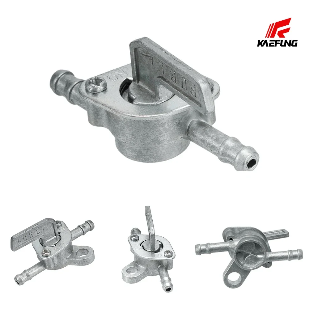 

Motorcycle Gas Petrol Valve Fuel Tank Switch Motorbike Mini Auto Key Ring On Off Accessories Scooter 6mm In-line Fuel Tap