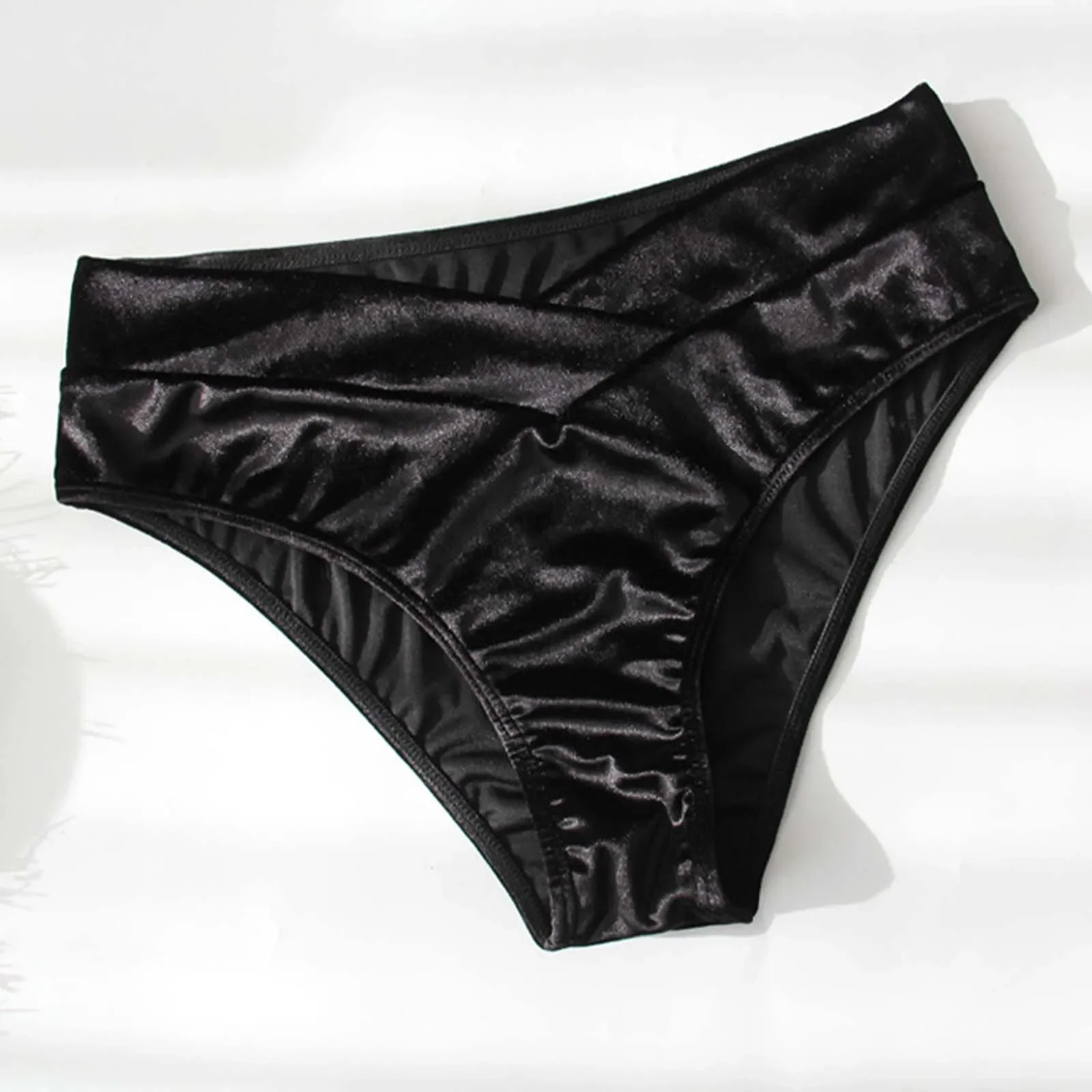 플래시 패치 워크 수영복 비치웨어 Bathers 여성 솔리드 컬러 섹시한 비키니 벨벳 레이스 업 비키니 푸시 업 수영복 여성