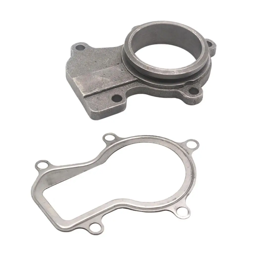 5-Bolt Flange + Gasket for HY-35 HX35 HX35W V-band Exhaust Downpipe