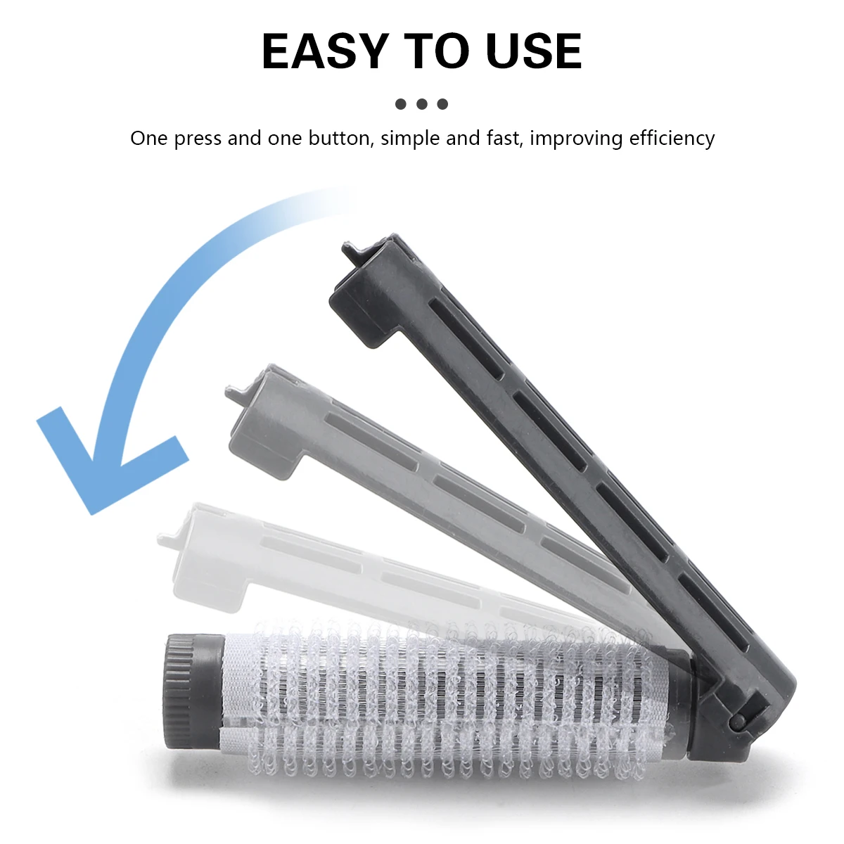 Hair Perm Roll Fluffy Perming Rod Kit, Styling Tool