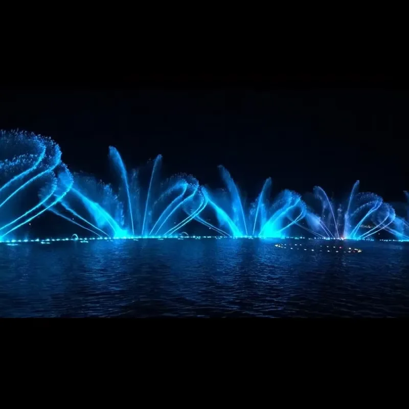 for Garden Programmable Music Dancing Water Fountain Outdoor LED Light Show Decor Yard Park Landscape Equipment Gift