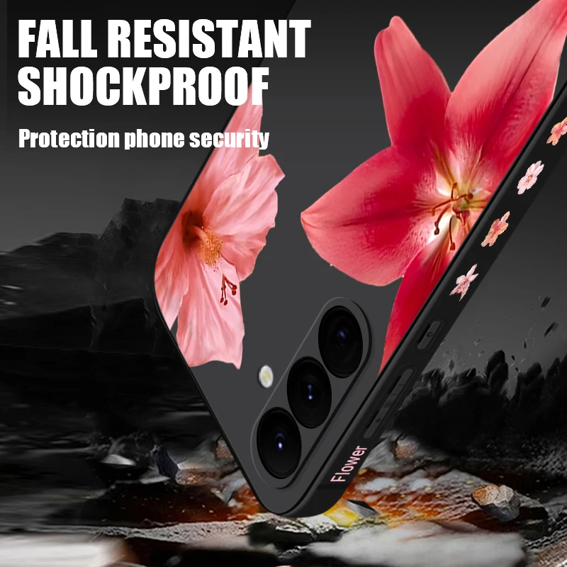 حافظة لهاتف سامسونج جالاكسي S25 Ultra S24 Plus S22 S23 S21 FE A15 A16 A17 A35 A36 A54 A55 A56 5G Funda Capa #4