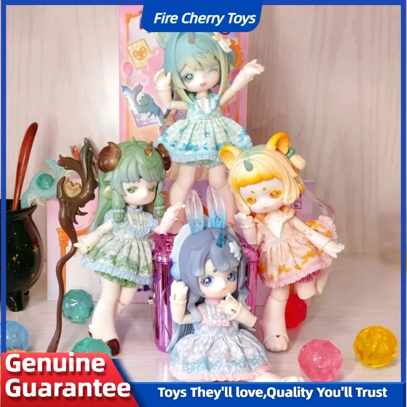 

Penny'S Box Antu Kawaii Beast Magic Series Blind Box 1/6 Bjd Ball Jointed Doll Beast Body Anime Movable Figure Customized Gift