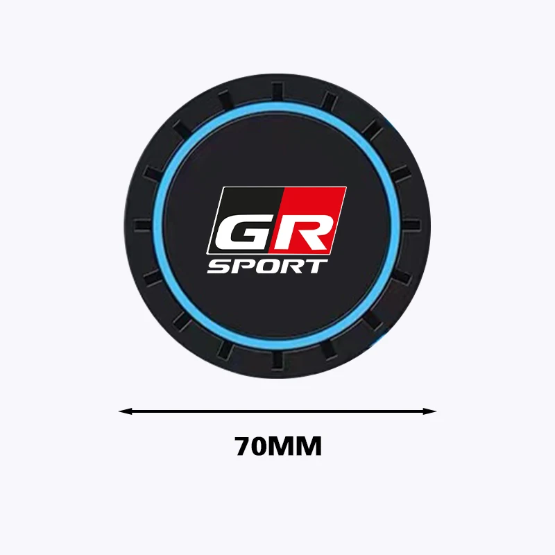 فتحة كوب ماء للسيارة حصيرة واقية ، وسادة سيليكون لتويوتا GR سبورت ، تلقائي ، حصيرة مانعة للإنزلاق ، 2 + إكسسوارات