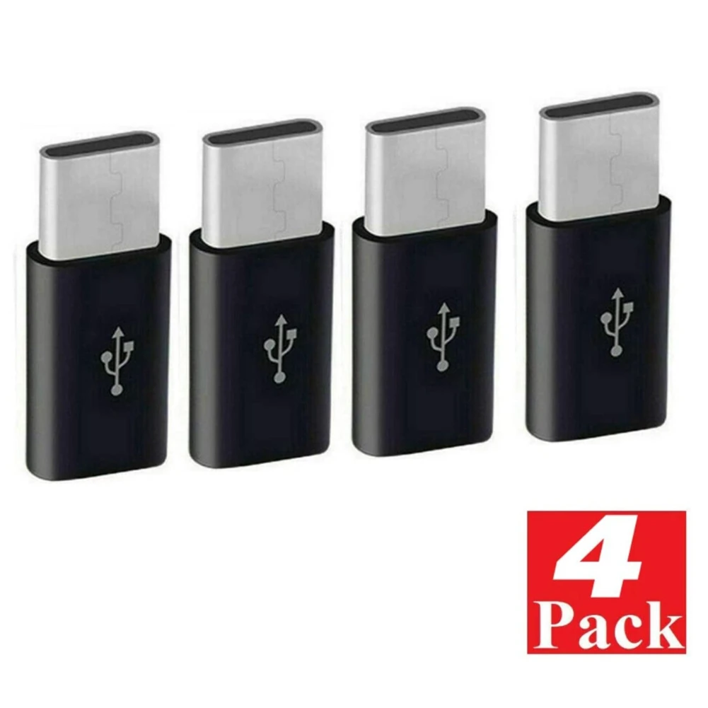 B03B-адаптер Micro-USB-USB C, адаптер для зарядки Mini-Typec, разъем для преобразования адаптера USB Type C с резистором