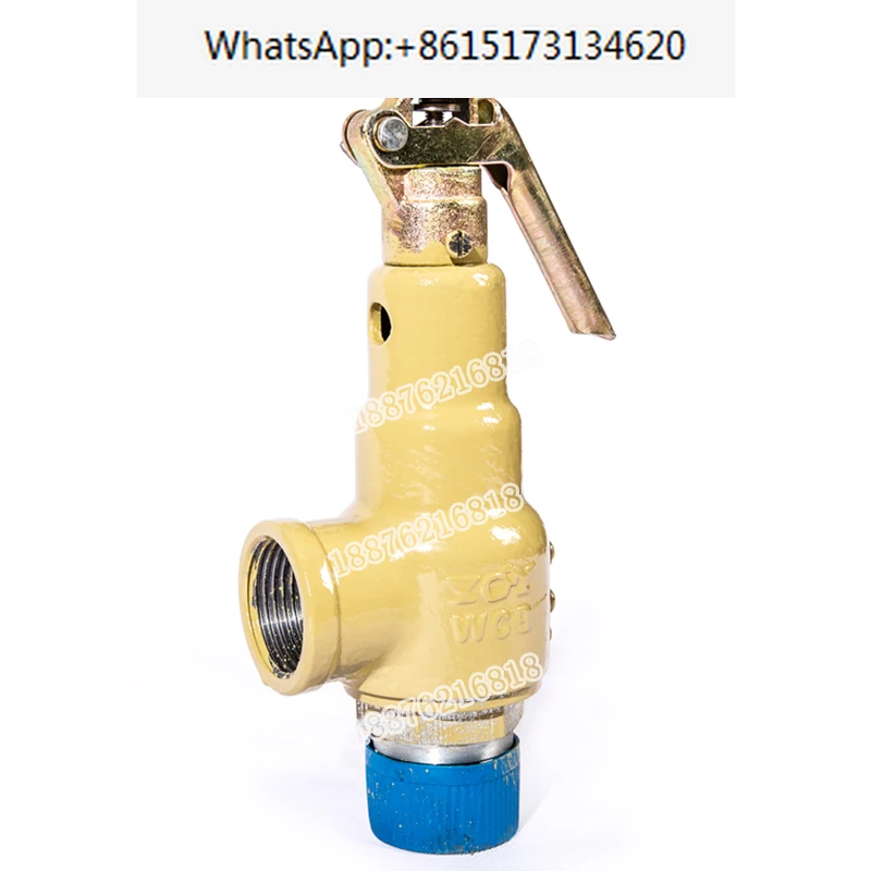 Yongyi safety valve A27H/Y-10/16C/D20/DN25 air steam cast steel stainless steel