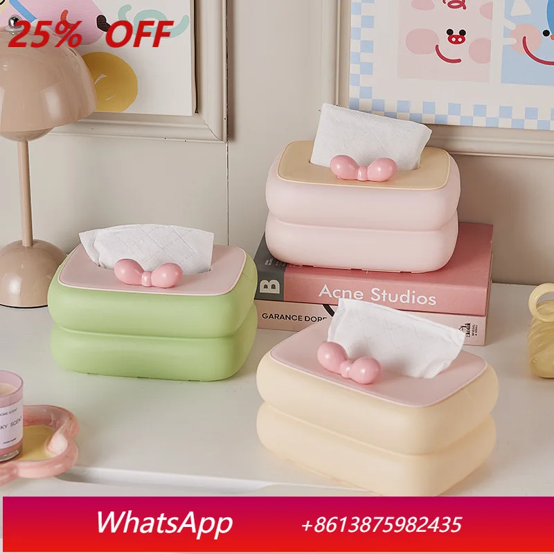 

LTT creative high-end tissue box, living room napkin paper box, desktop coffee table storage, pumping paper box