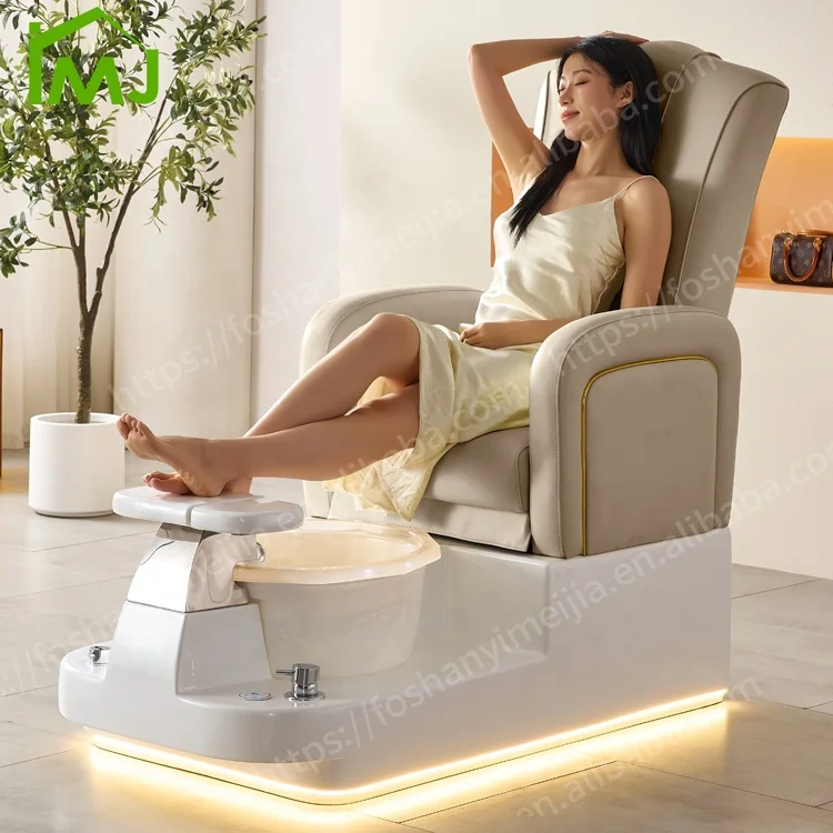 

Роскошный маникюрный салон, маникюрный массажный спа-салон для ног, раковина, педикюрное кресло для салона