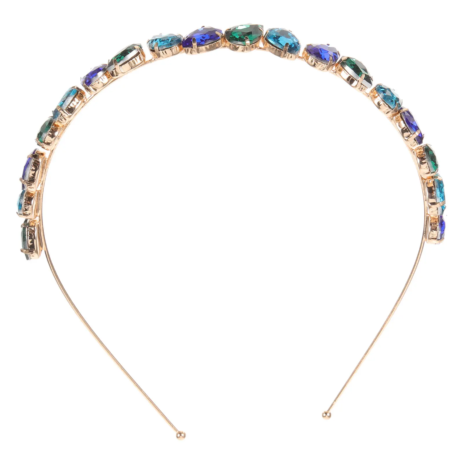 1 قطعة إكسسوارات الطوب الزجاجي حجر الراين الشعر هوب موضة أنيقة عقال موضة عقال للاستخدام اليومي للحفلات أسود رمادي #2