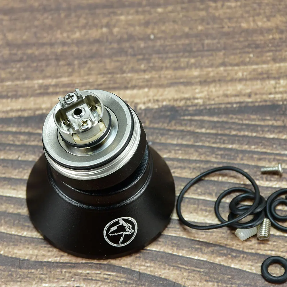 Classic Kayfun Lite 22mm MTL RTA 2019 316ss 2ml Rebuildable Tank Vape Atomizer black 1:1 style rta without logo