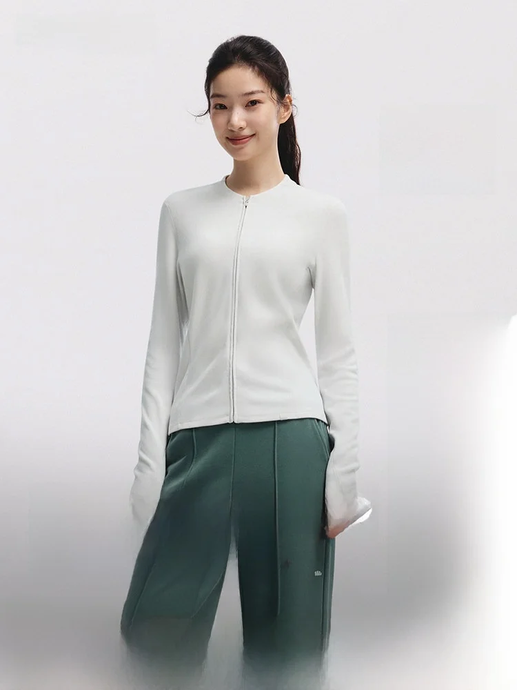 

Женский вязаный кардиган Banana Le на молнии, утепленный, осенний, новый, теплый, повседневный топ