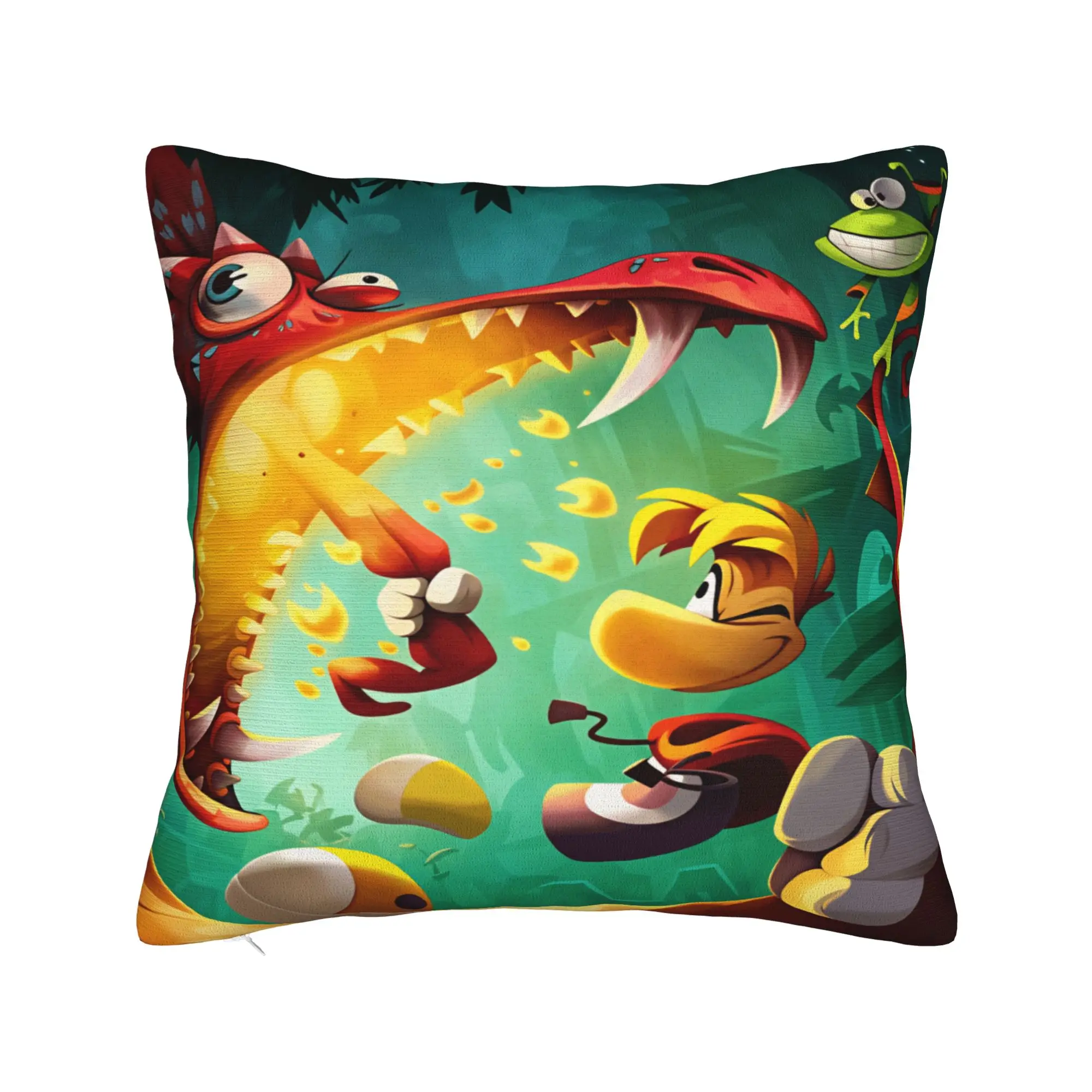 Flying fist attack Raymans Pillow Case  Comfy Pillow Cover For Living Room Sofa Fashion Pillowcases