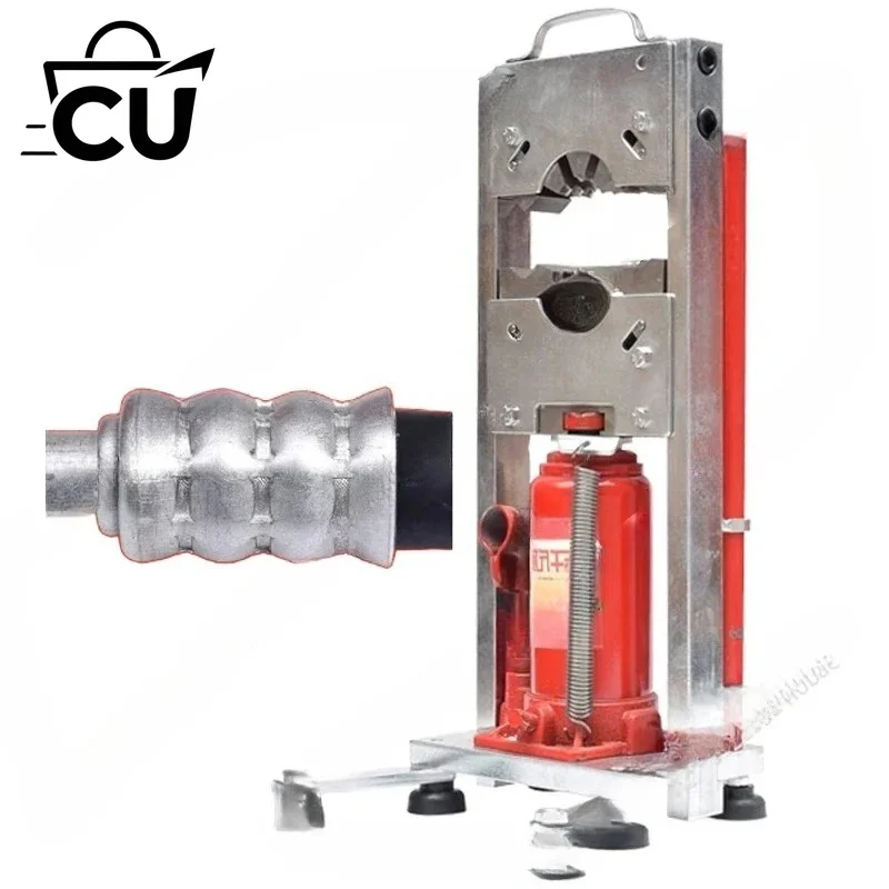 Manual Hydraulic Hose Crimping Tool Auto A/C Hose Hydra-Crimper Repair Air Condition Hose Portable Pipe Crimping Machine