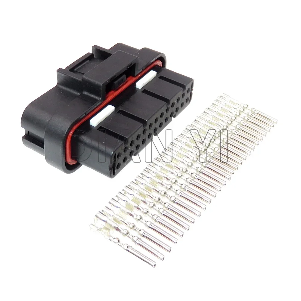 

Комплект из 26-контактных разъемов 1473712-1, 1473712-2 для автомобильного компьютера (ECU), водонепроницаемая автомобильная розетка с клеммами