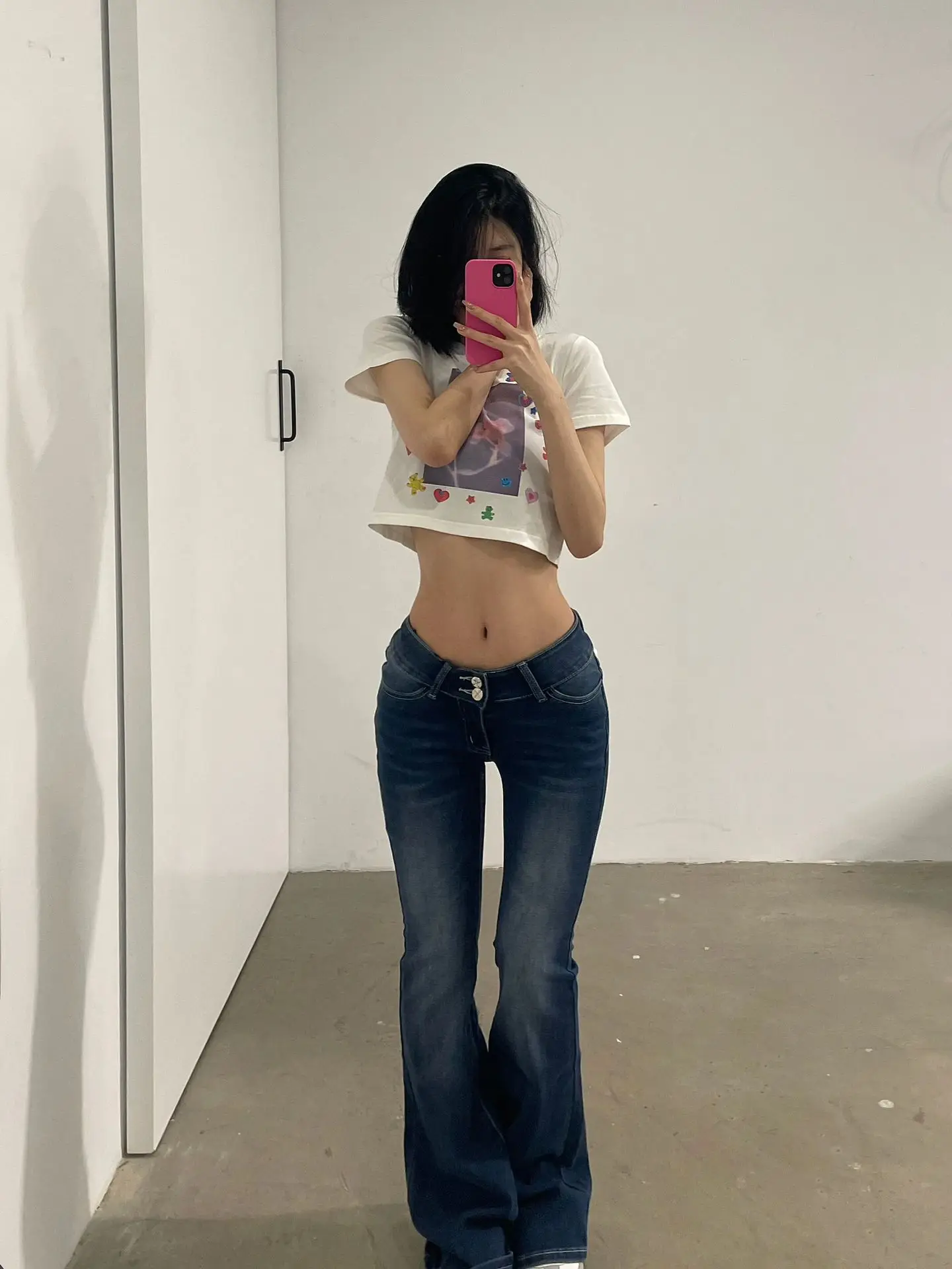 

Blue Womens Jeans High Waist Vintage Straight Autumn Y2K Classic Denim Pants Streetwear American Wide Leg Baggy Denim Trouser
