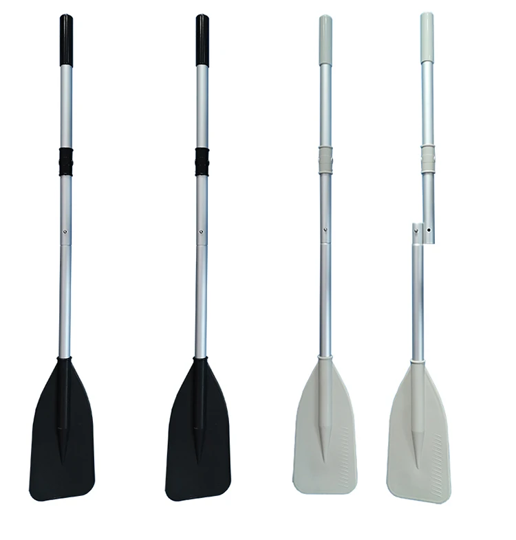 52-Inch Aluminum Alloy Oars Paddle with Hole Baffle Paddle Inflatable Boat Oars Kayak Oars