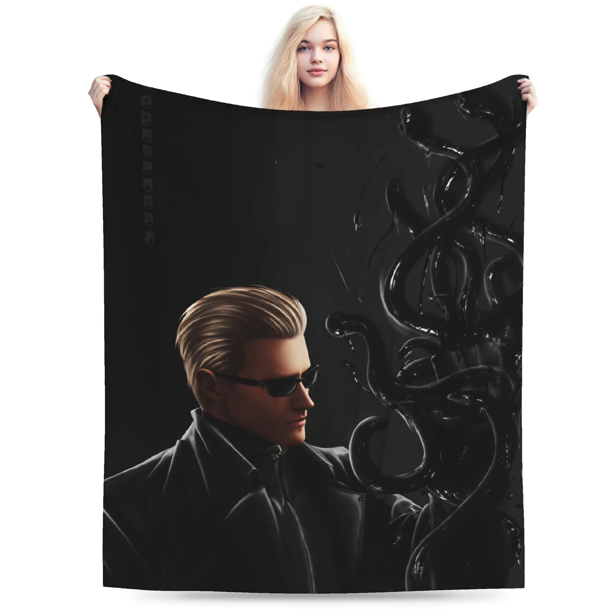 Albert Weskers  Super Warm Blanket  Boy Girl Plush Throw Blanket Print Living Room Flannel Bedspread Sofa Bed Cover