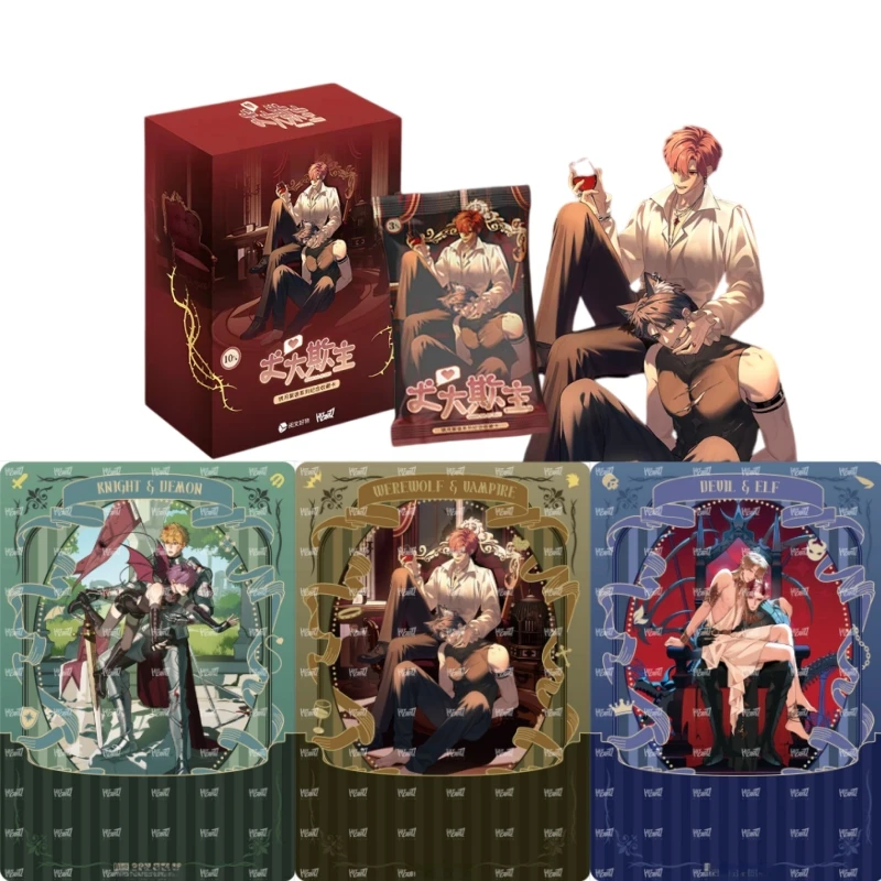 

HitcardOfficial Genuine The Grown Dog Bullies Its Owner Rust Moon Whispers Collectible Trading Cards Fan Collection Gift