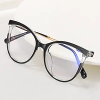 Lunettes de vue BEMORE Butterfly anti-lumière bleue TR90 en métal, myopie, verres progressifs, lunettes médicales pour femmes 4