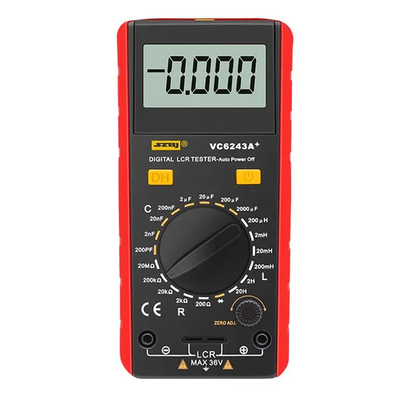 SZBJ LCR Tester Inductance Meter VC6243A+ Inductance Capacitance Resistance Meter Tester Specialized Instrument