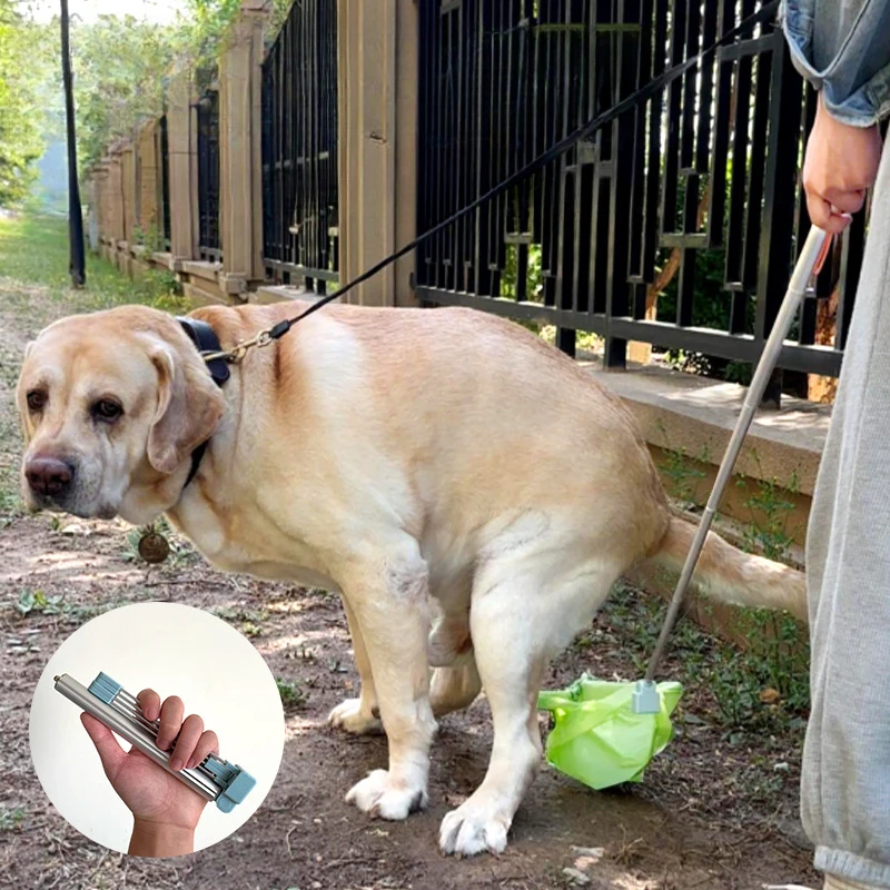 Foldable Pooper Scooper Toilet Pet Dog Dedicated for Picking Up Excrement Going Out Walking Dog Toilet Cleaning Dog Excrement