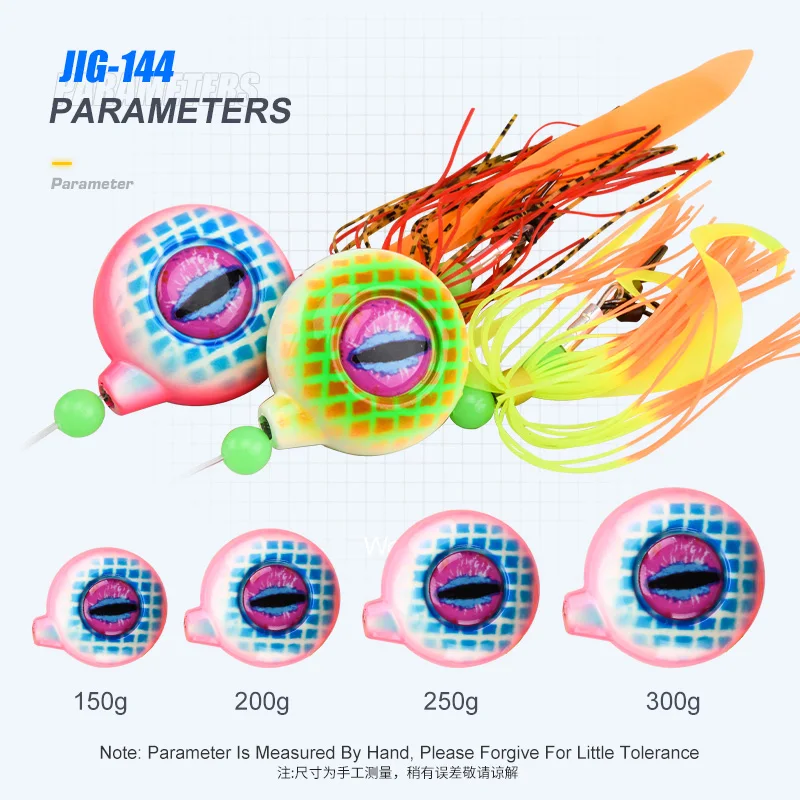 Kabura Jig Luminoso Teaser J144 – Jigging para pargo y sargo - imagen 2