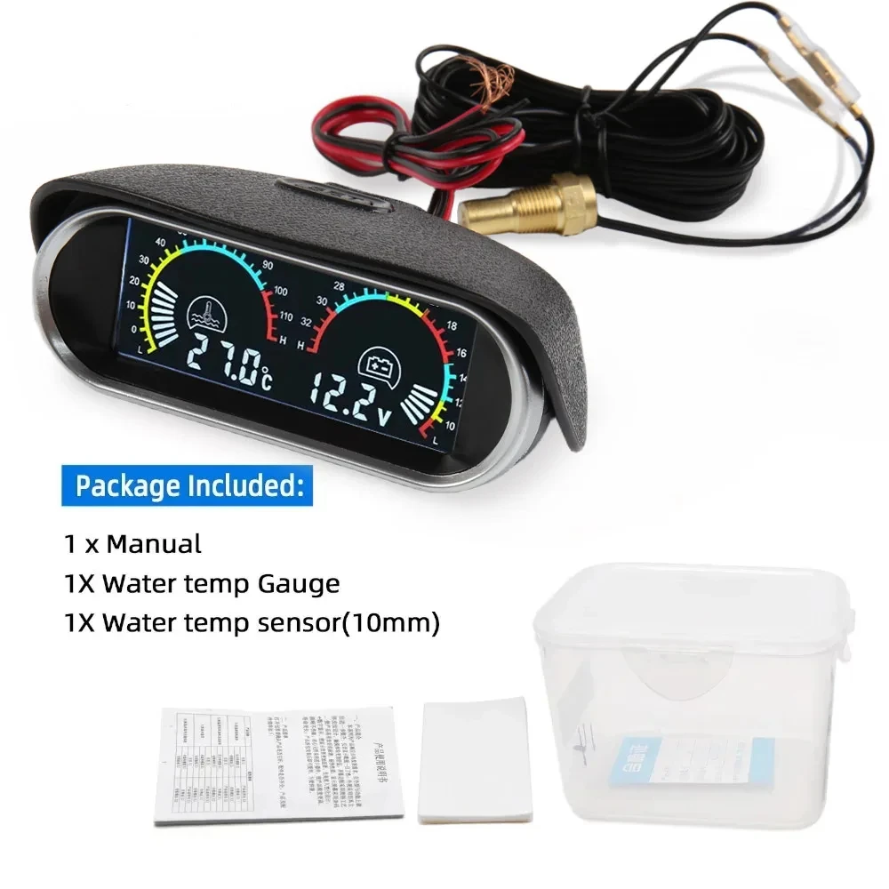 2 In 1 Lcd Car Wate…