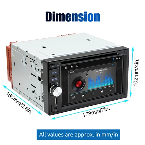 8 best sales android car stereo with cd player - №5