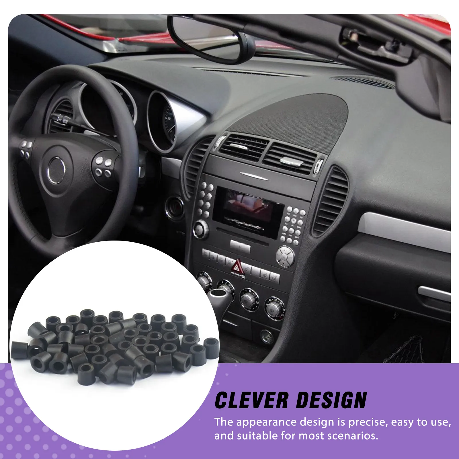 Professional AC Rubber Gaskets Oil-Resistant Seal for Car HVAC Repair Refrigerant Line O-Ring Leak-Proof Washers Durable