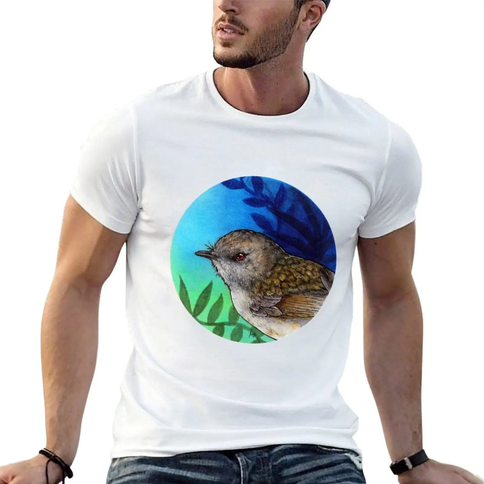 

Warbler man anime cotton t shirts Riroriro man T-Shirt / Grey oversize shirts cotton t t shirt 100%