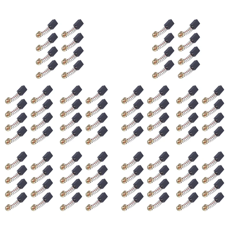80 Pcs 12 X 9 X 6Mm Electric Angle Grinder Carbon Brushes CB411-A68E