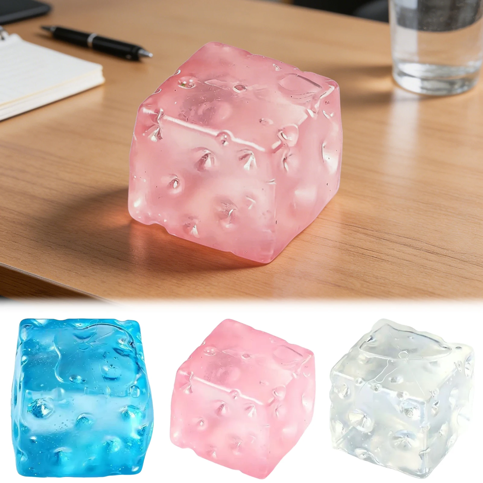 

Cheese Squishies Giant-Cheese Squishies Slow-Rising Sensory Fidgets Toy Squeeze Cubes for Stress Relief Children Birthday Gift
